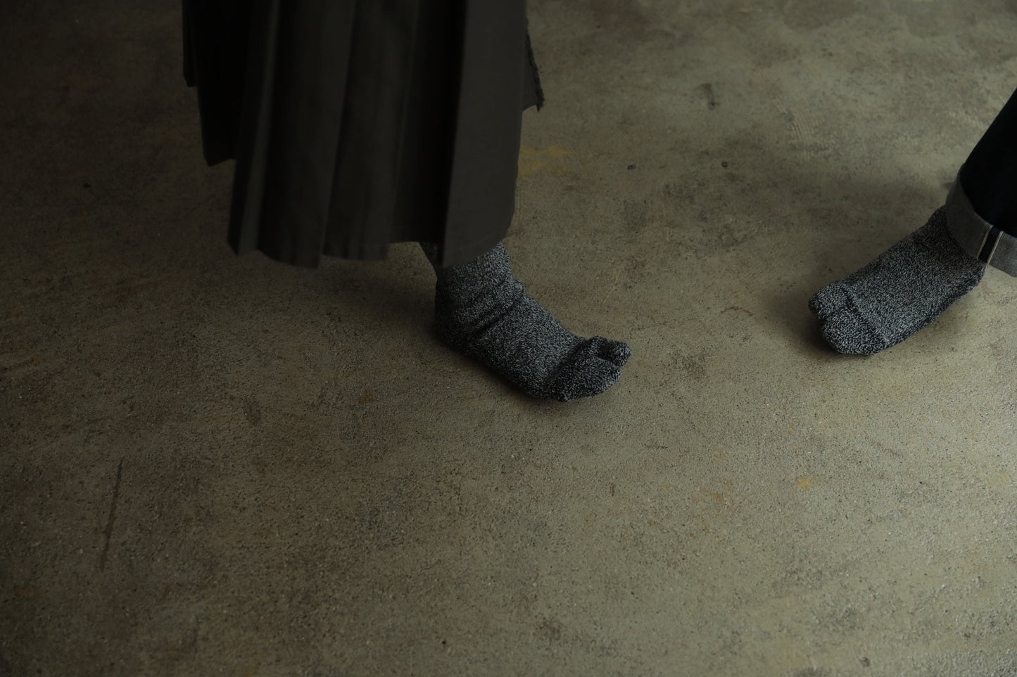 Cotton Silk Socks - Black