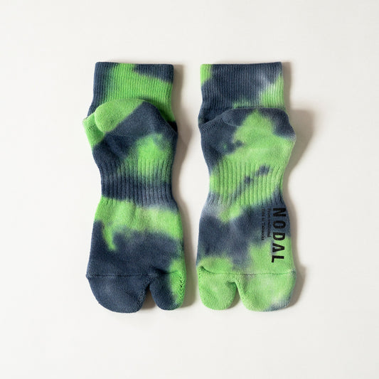 Tie Dye Socks - Navy x Green