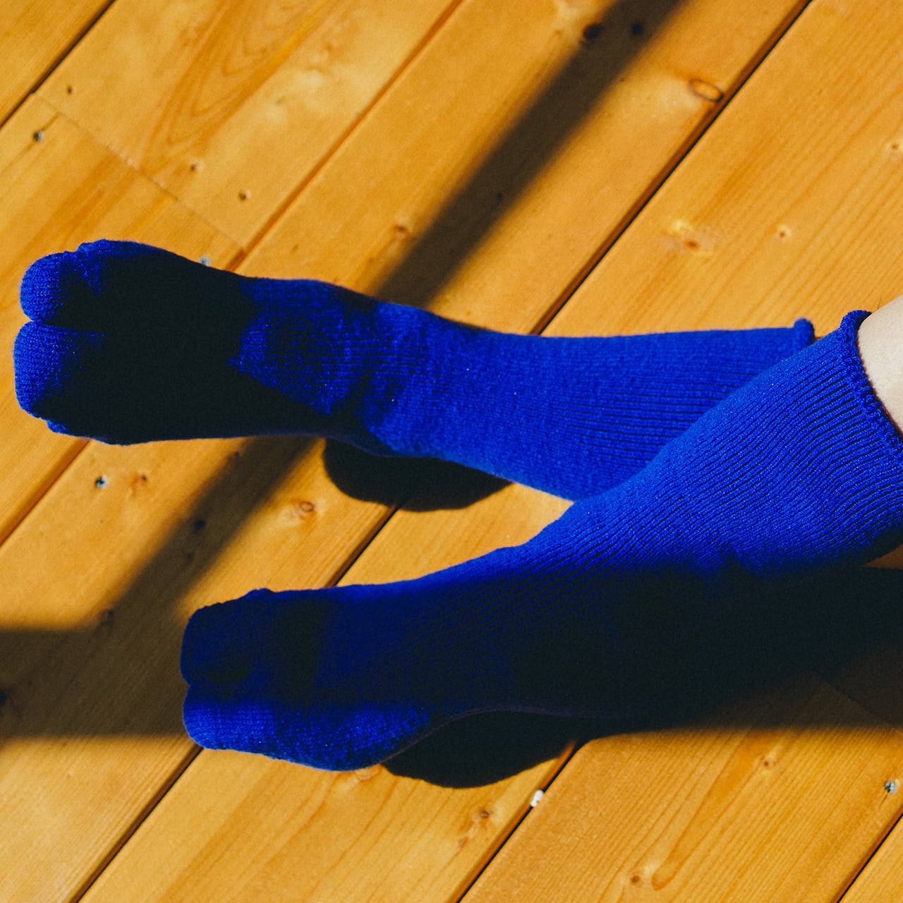 Brushed Pile Socks - Royal Blue