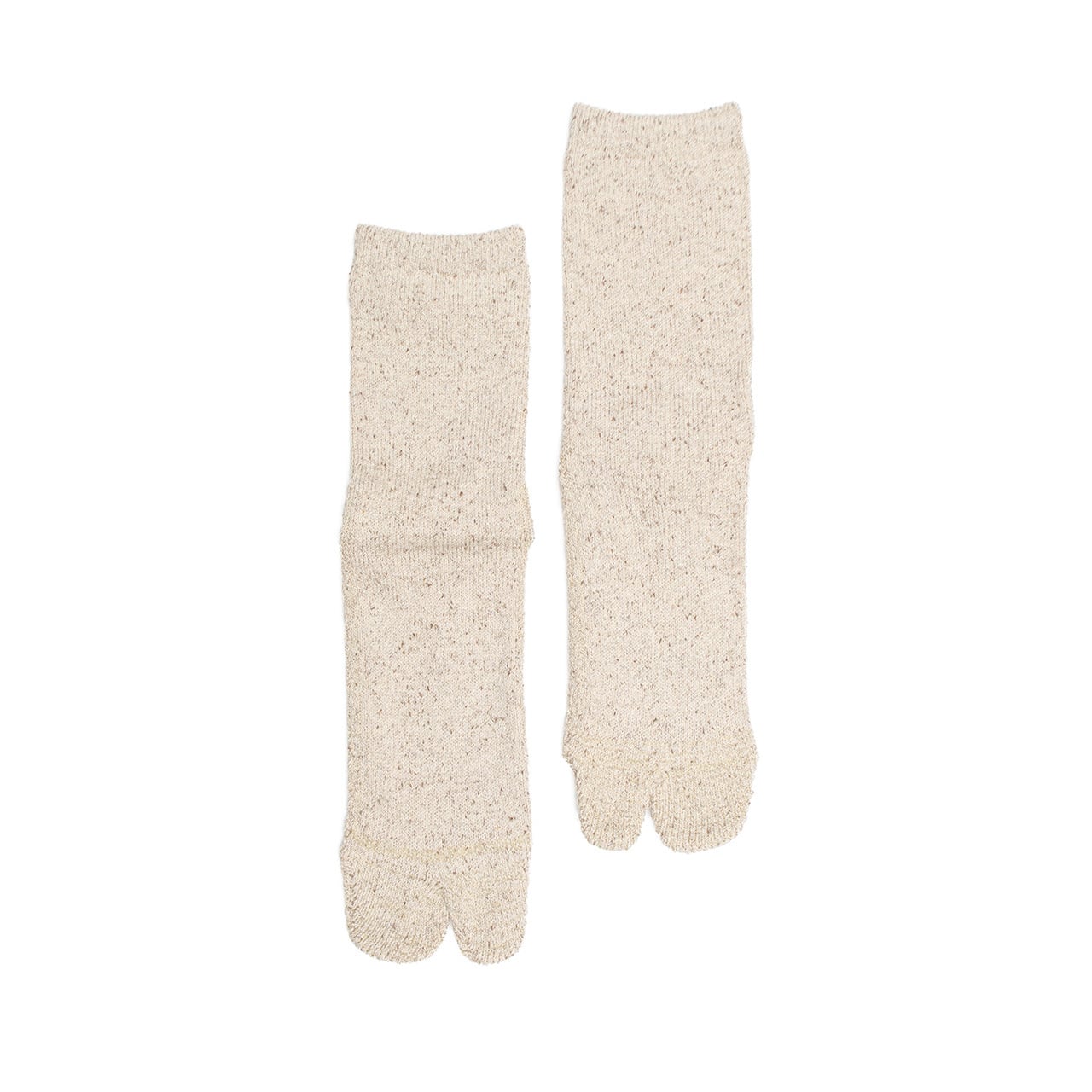 Cotton Silk Socks - Beige