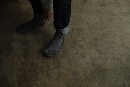 Cotton Silk Socks - Black