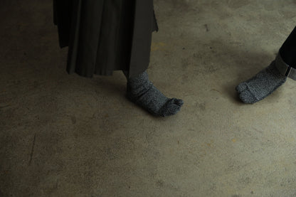 Cotton Silk Socks - Black