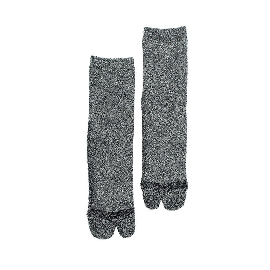 Cotton Silk Socks - Black