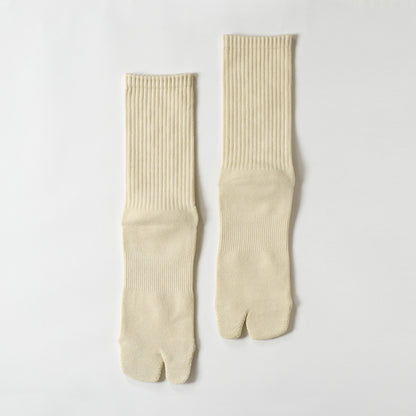 Nodal Logo Socks - Cream x Mustard