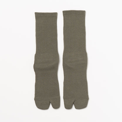 Nodal Logo Socks - Khaki x Olive