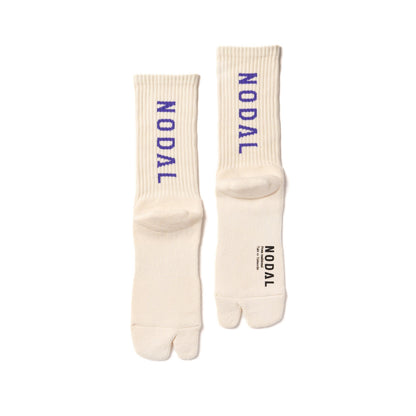 Nodal Logo Socks - Oatmeal