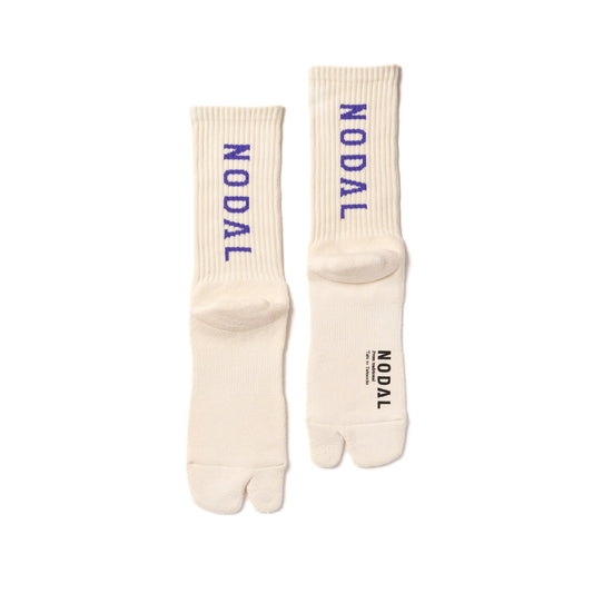 Nodal Logo Socks - Oatmeal