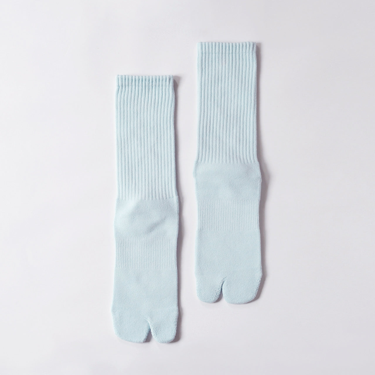 Nodal Logo Socks - Pale Blue x Red