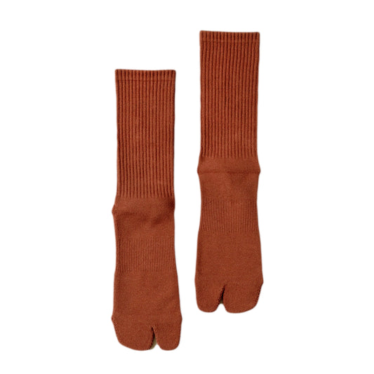 Nodal Logo Socks - Terracotta x Sax