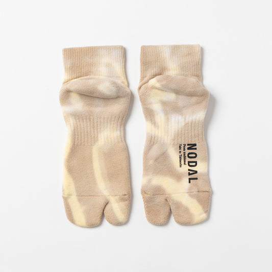 Tie Dye Socks - Camel x Cream