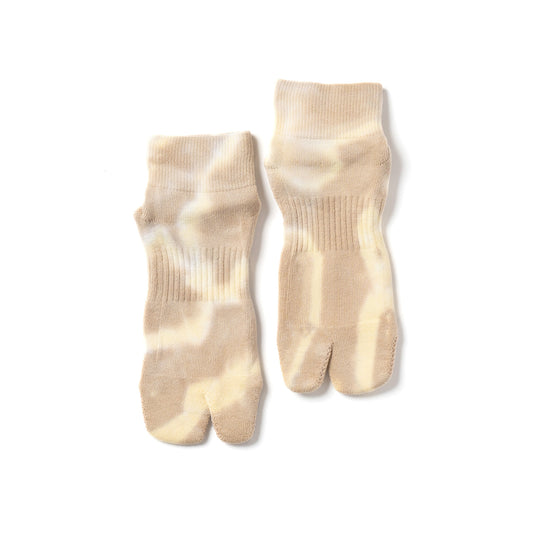 Tie Dye Socks - Camel x Cream