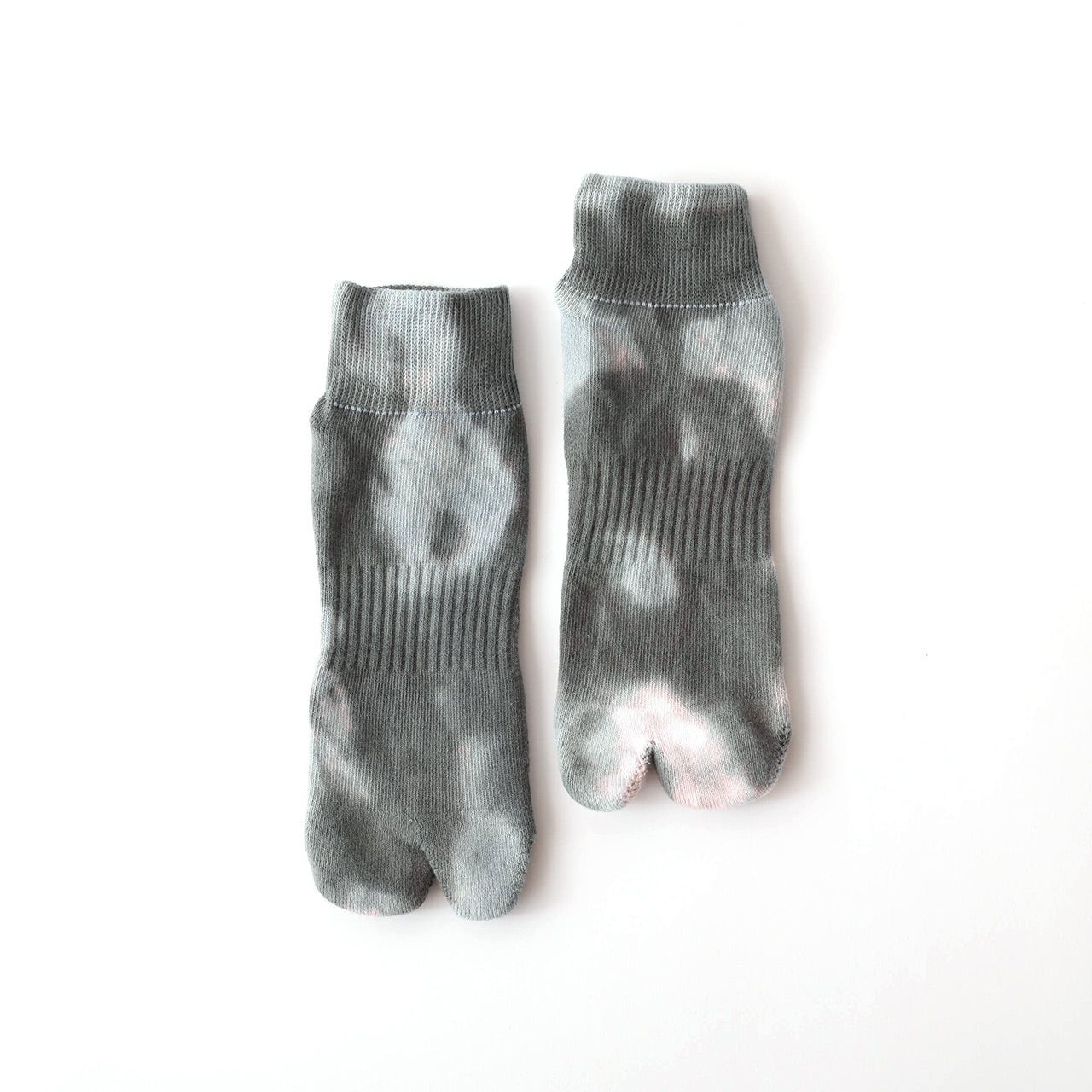 Tie Dye Socks - Light Grey x Charcol