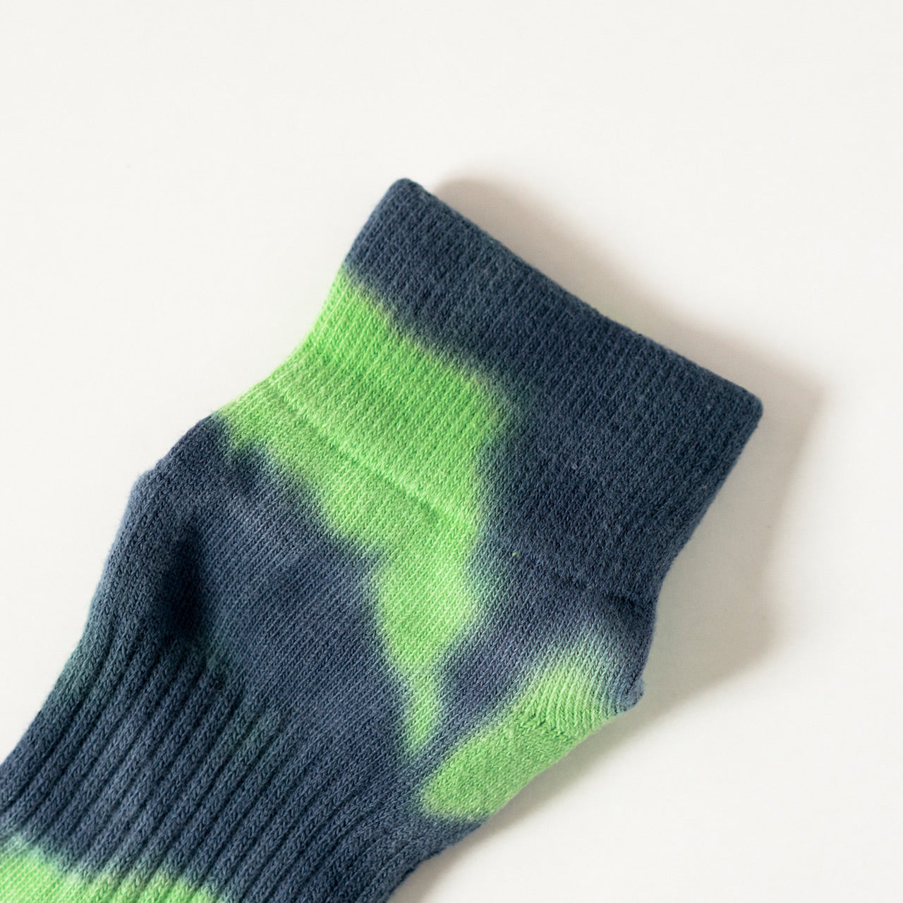 Tie Dye Socks - Navy x Green