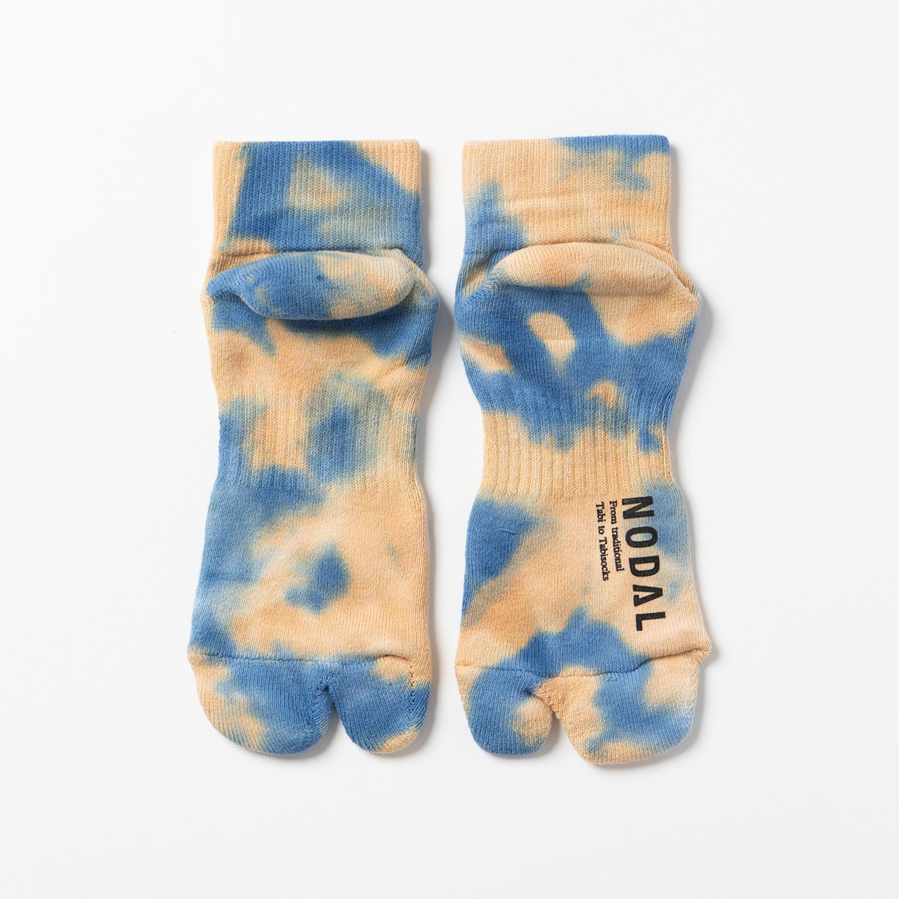 Tie Dye Socks - Orange x Blue
