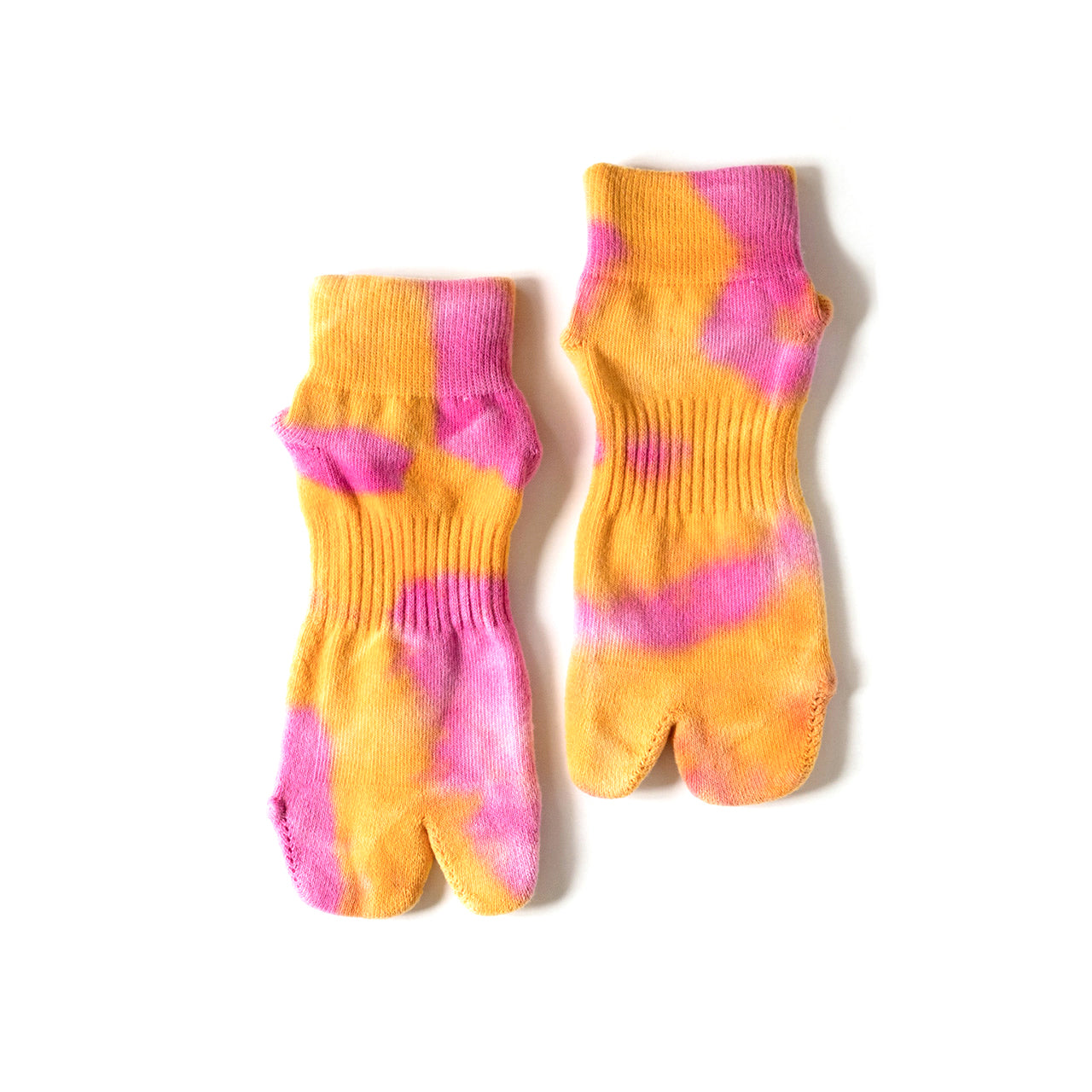 Tie Dye Socks - Orange x Pink