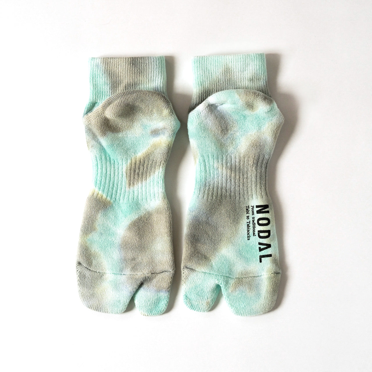 Tie Dye Socks - Soda x Khaki Gray