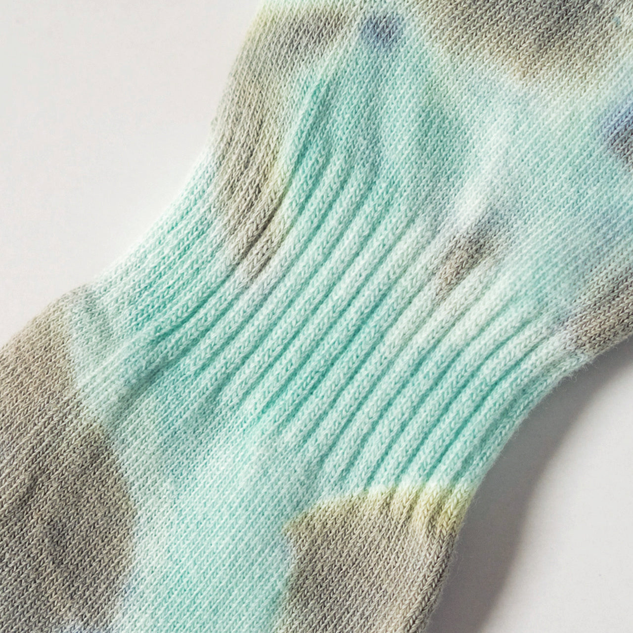 Tie Dye Socks - Soda x Khaki Gray