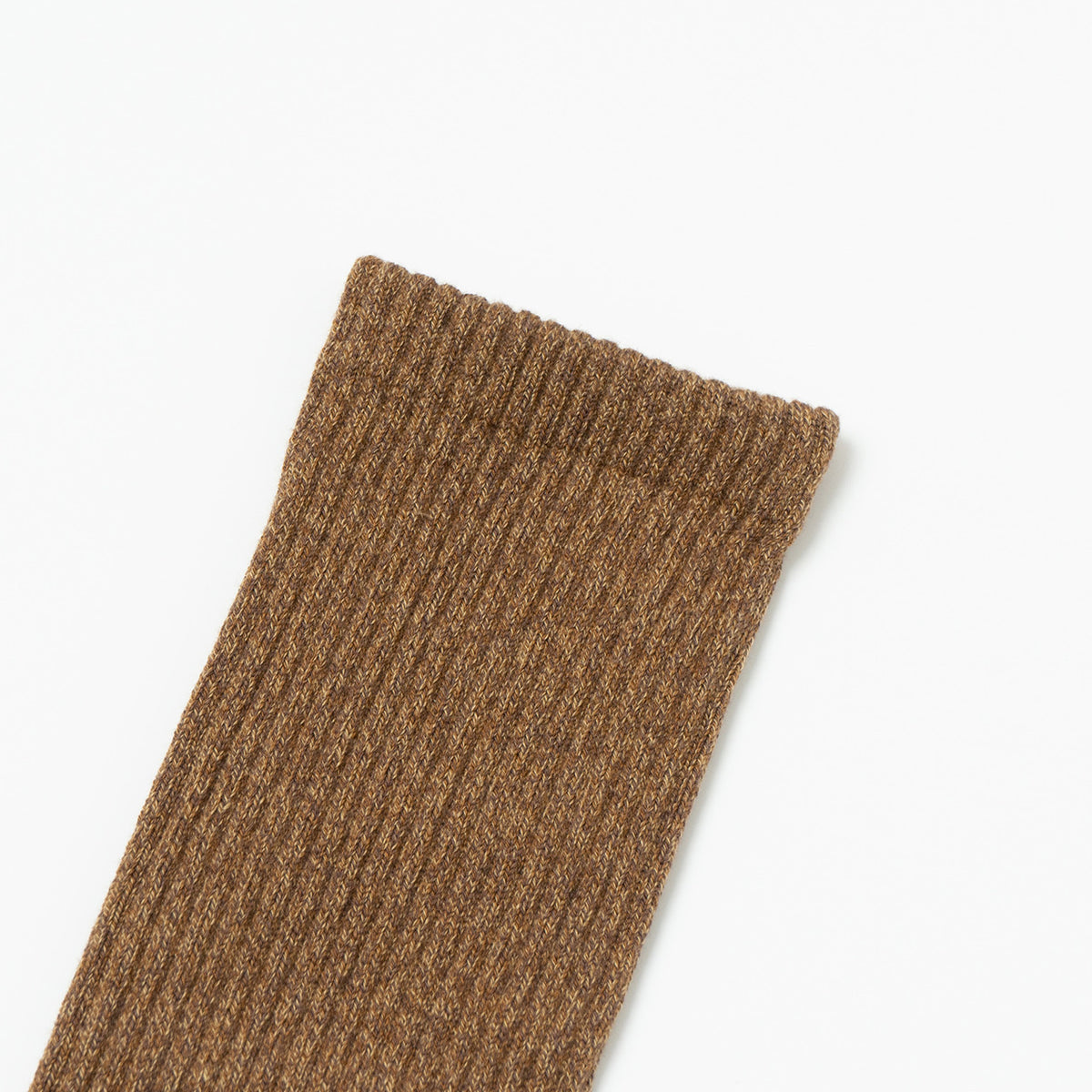 Twisted Heather Socks - Brown