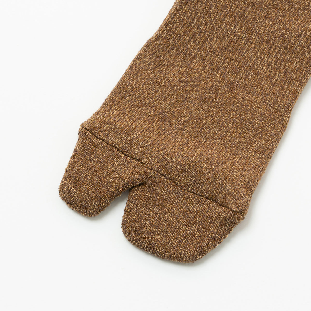 Twisted Heather Socks - Brown
