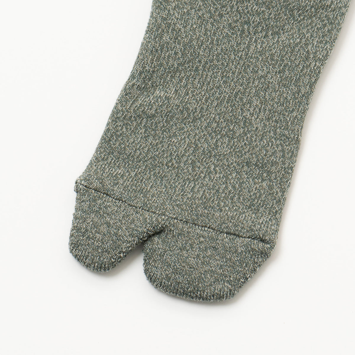 Twisted Heather Socks - Grass Green