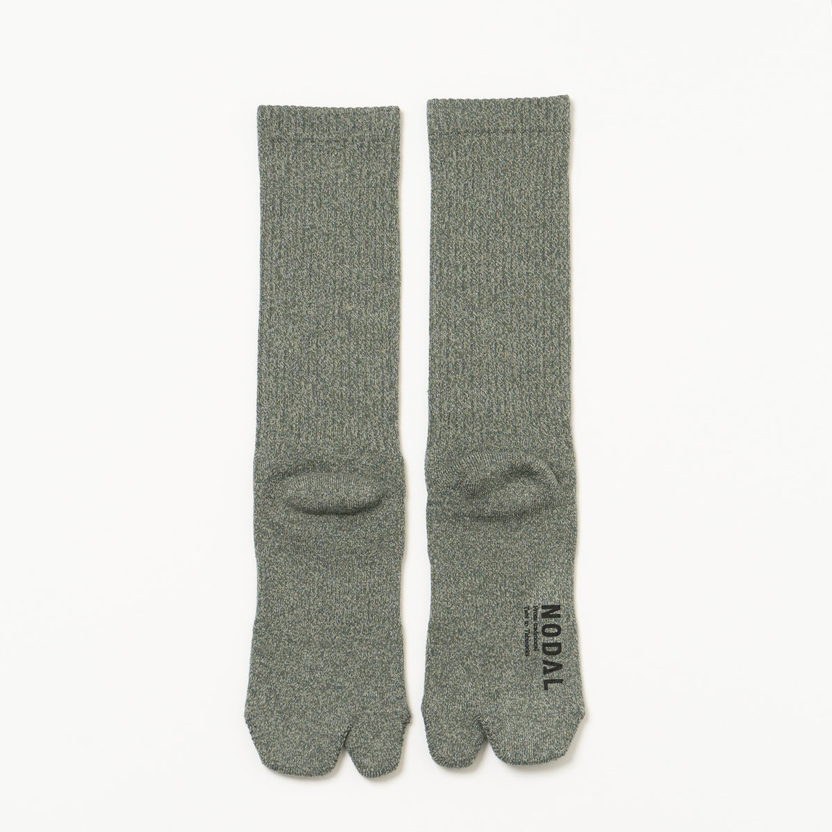 Twisted Heather Socks - Grass Green