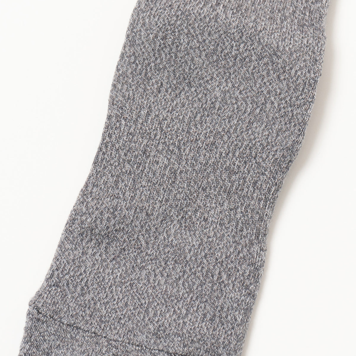 Twisted Heather Socks - Middle Gray