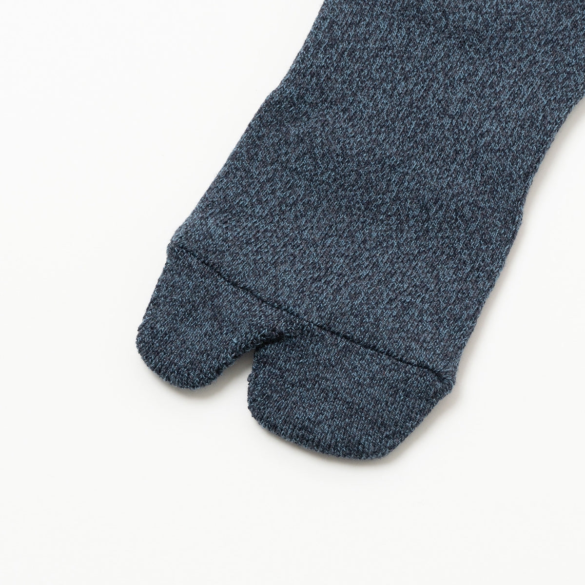 Twisted Heather Socks - Navy Blue