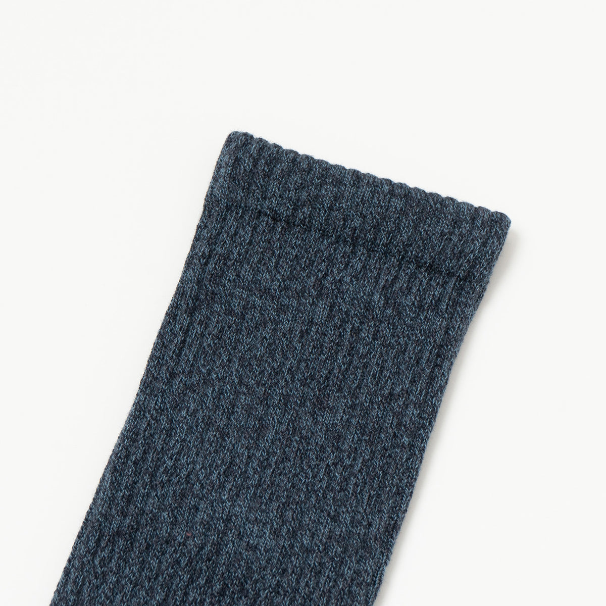 Twisted Heather Socks - Navy Blue