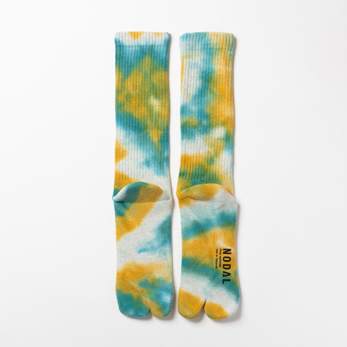 Tie Dye Long Socks - Green