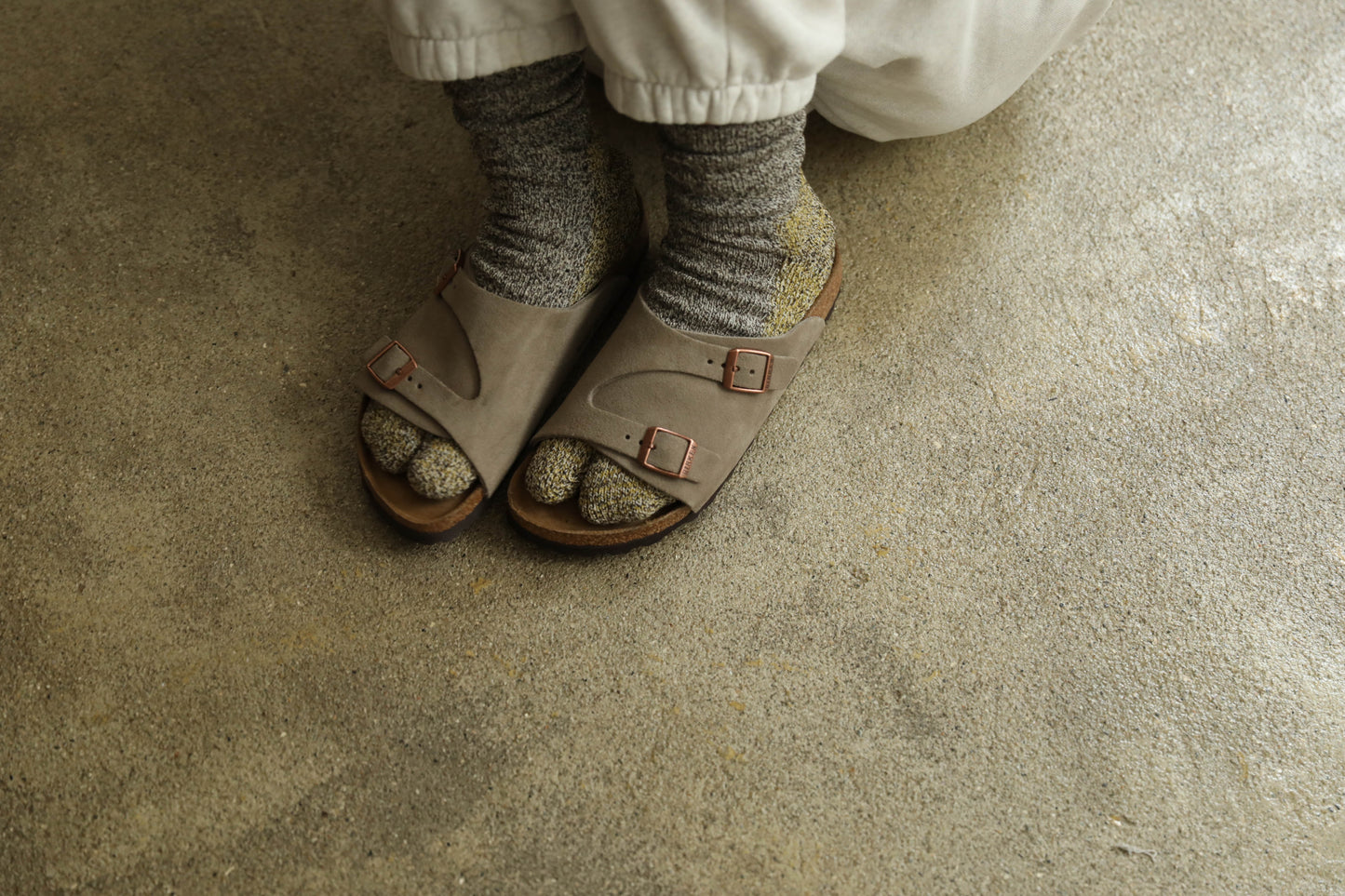 Cotton Silk Socks - Yellow