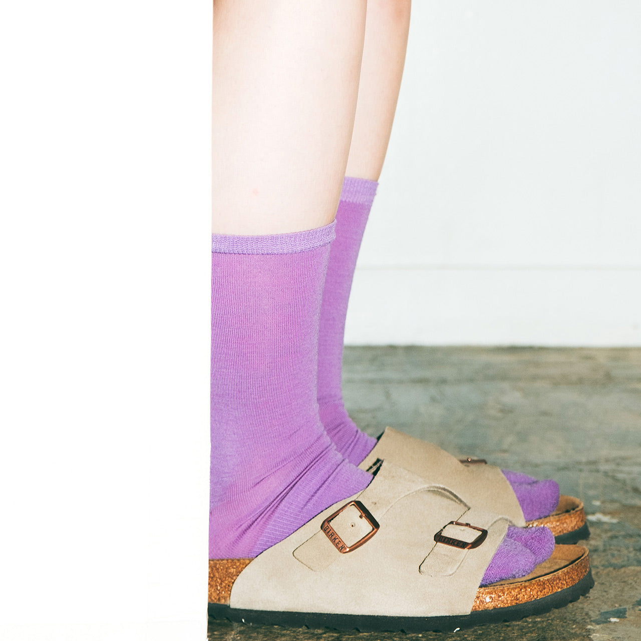 Australian Merino Wool Socks - Purple