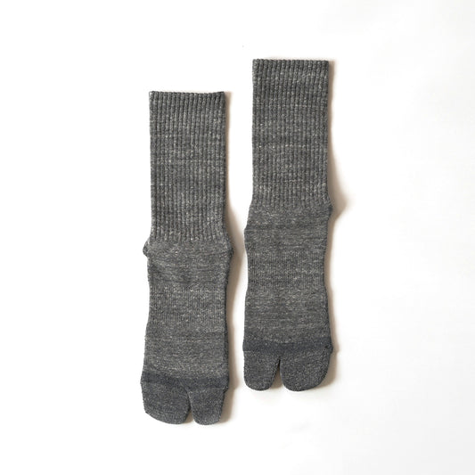 Nodal Logo Grip Socks - Charcol