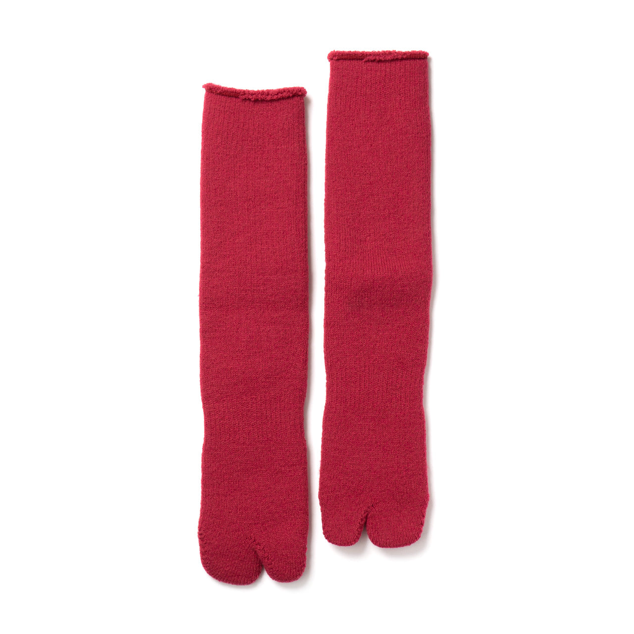 Brushed Pile Socks - Berry