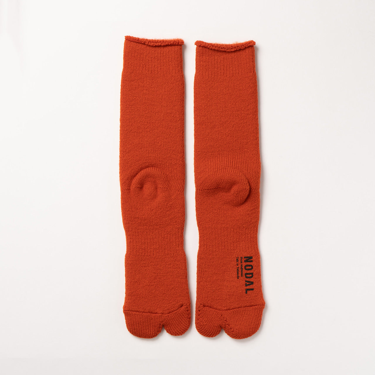 Brushed Pile Socks - Orange