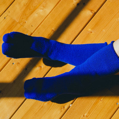 Brushed Pile Socks - Royal Blue