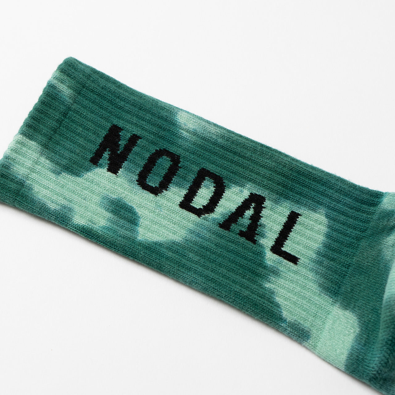 Tie Dye Logo Socks - Green
