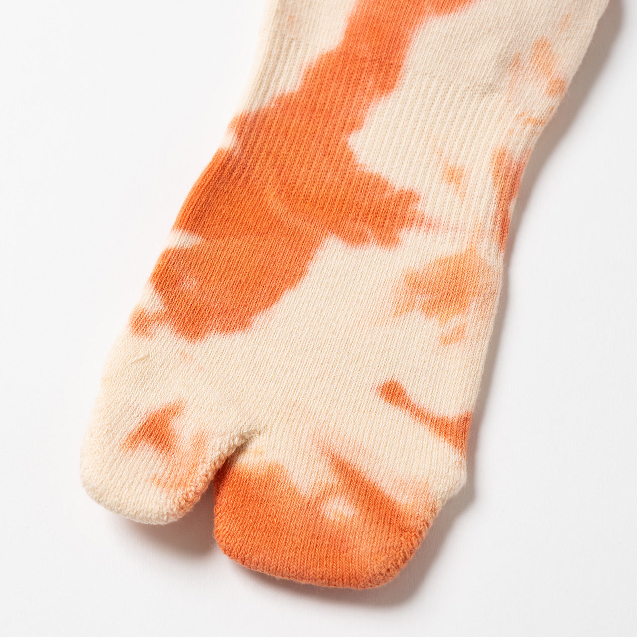 Tie Dye Logo Socks - Orange