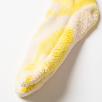 Tie Dye Logo Socks - Yellow