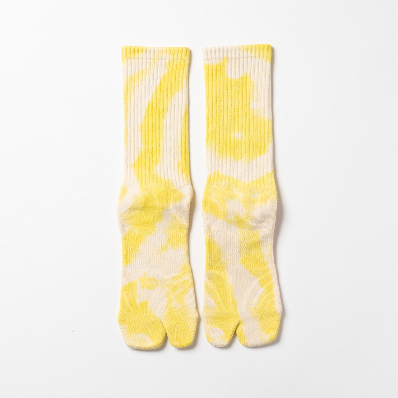 Tie Dye Logo Socks - Yellow